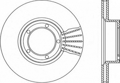OPEN PARTS bdr166420 -  Тормозной диск